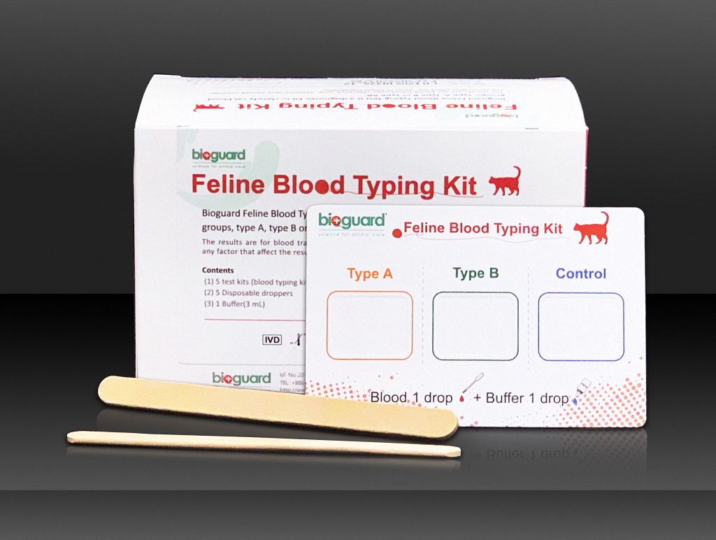Feline Blood Typing Kit - Bioguardlabs